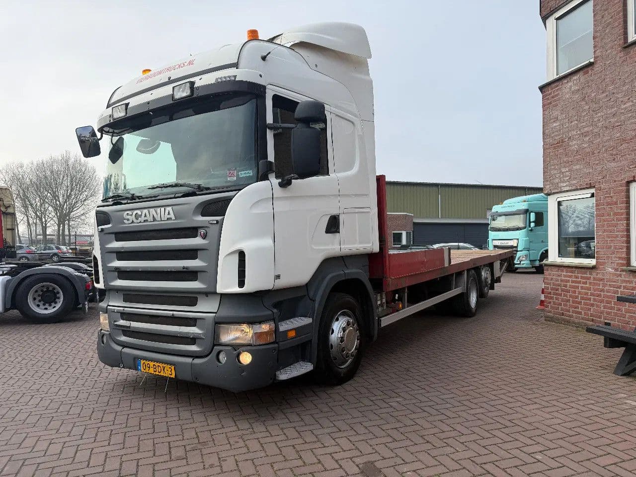 Scania R420 6x2 Porta-maquinaria Rampas Hidráulicas Retarder