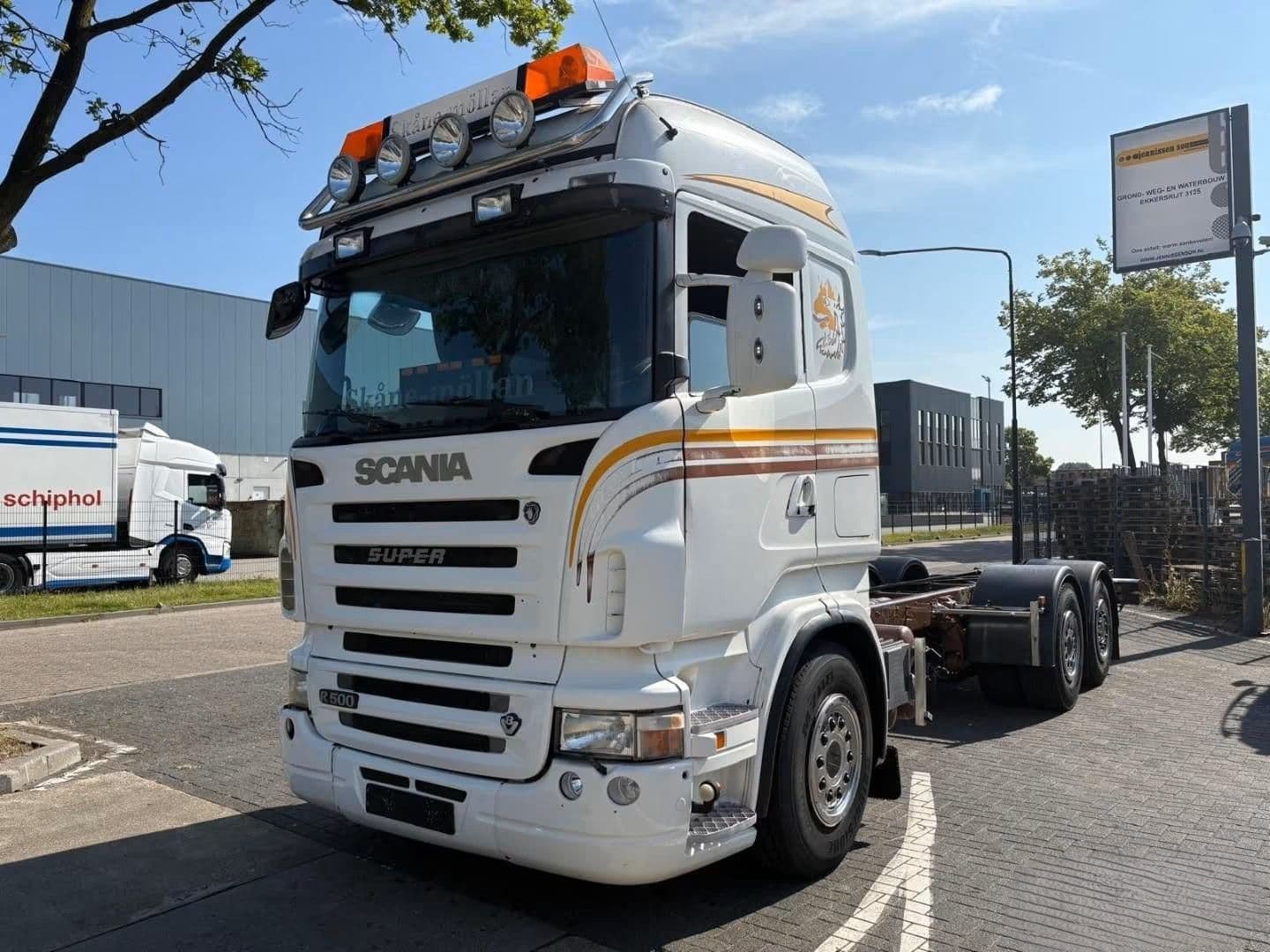 Scania R500 V8 Steel/Air Retarder 2008