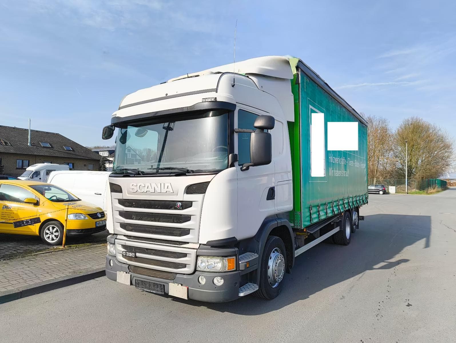 Scania G320 6x2 con Retarder, Enganche y Ejes Direccional/Elevable